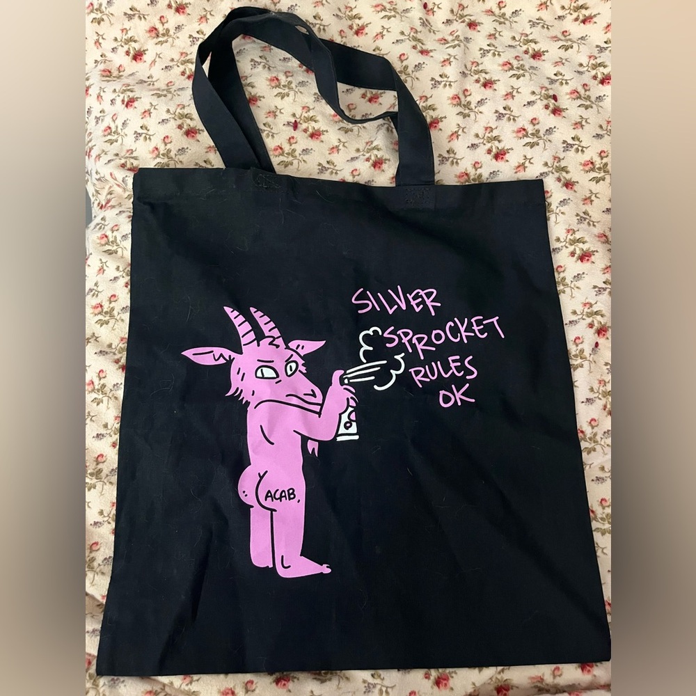 Silver Sprocket ACAB Tote Bag